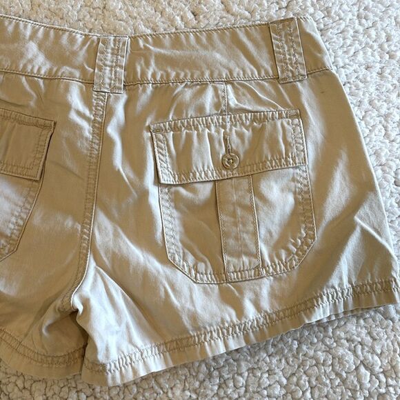 Vintage‎ 90's Shorts Khaki Cargo size 5 ASO Britney Spears y2k - Picture 3 of 7